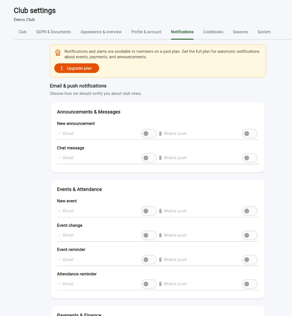 Benachrichtigungen
